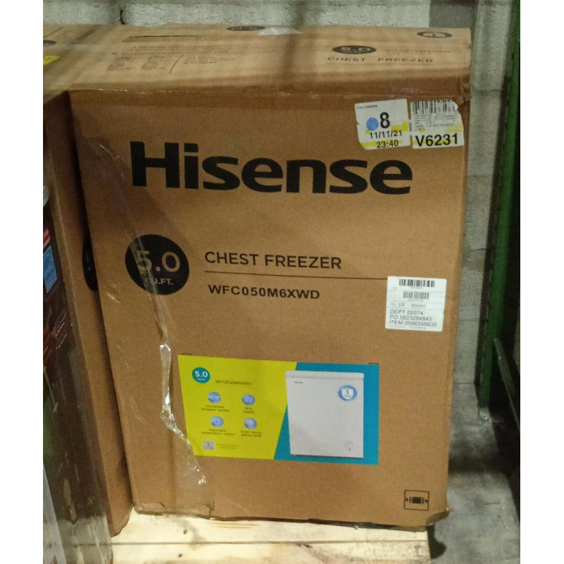 111-HISENSE FREEZER 5.0 CU. FT
